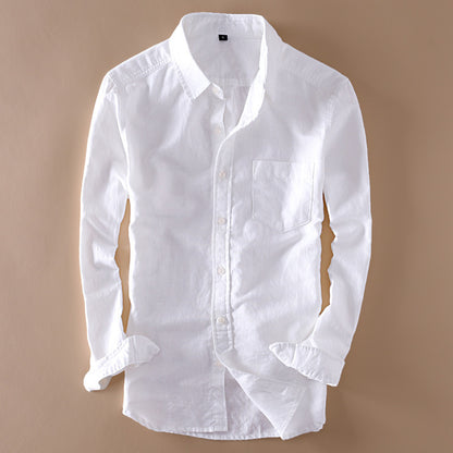 Rod – Japanese Retro Linen Shirt