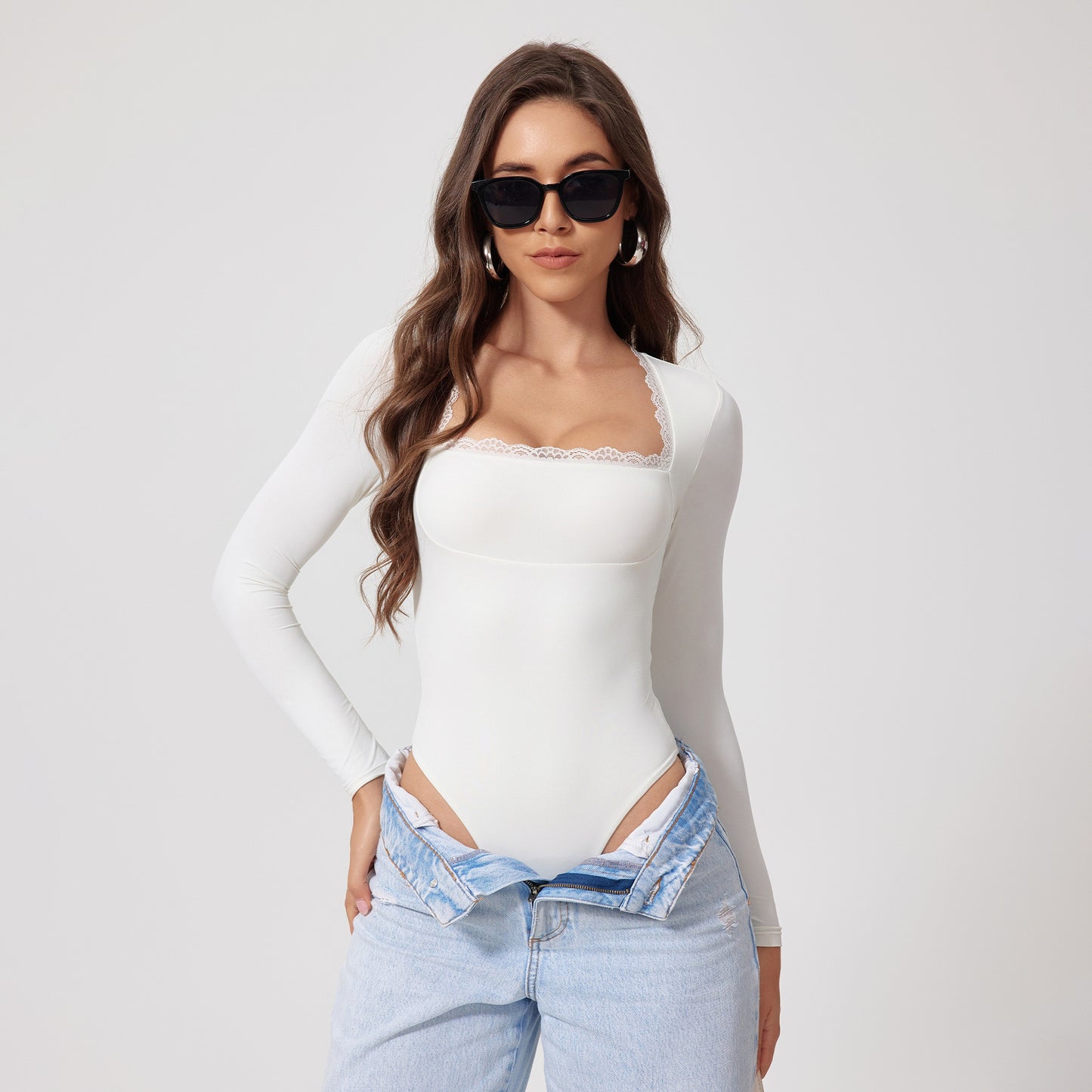 Susan – Women's Long Sleeve Yoga Jumpsuit