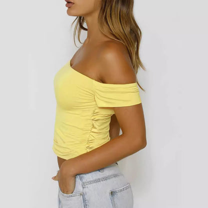 Michelle – Off-Shoulder Raglan Sleeve Top
