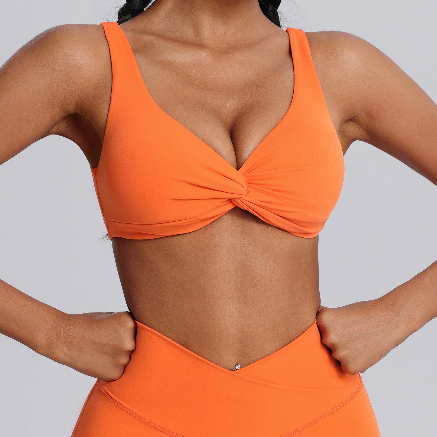 Christina – Tight Sportswear Two-Piece Suit