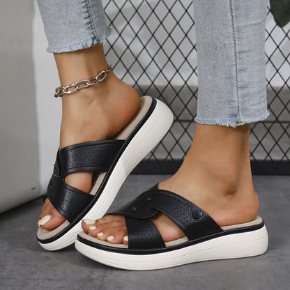 Sharon – Retro Casual Women's Slippers