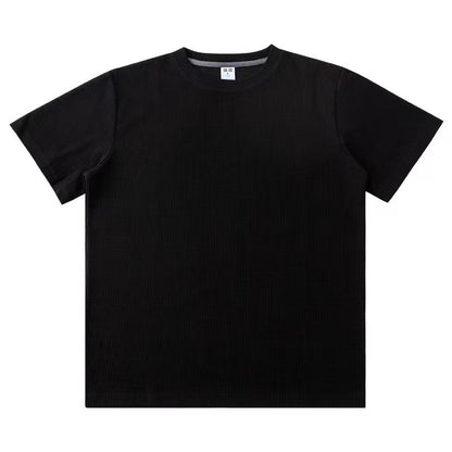 Benjamin – Men's Loose Solid Color Knitted T-shirt
