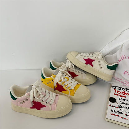 Mandy – Casual Low-Top Canvas Shoes for Spring