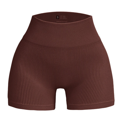 Karen – Seamless Three-point Yoga Shorts
