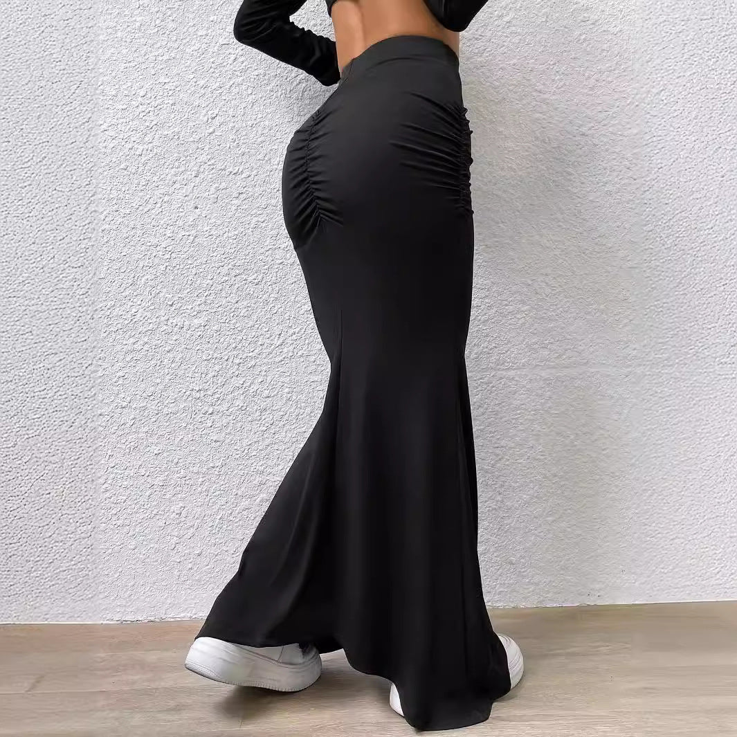 Kim – Knitted Fishtail Skirt