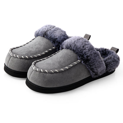Danny – Cozy Vegan Suede Home Slippers