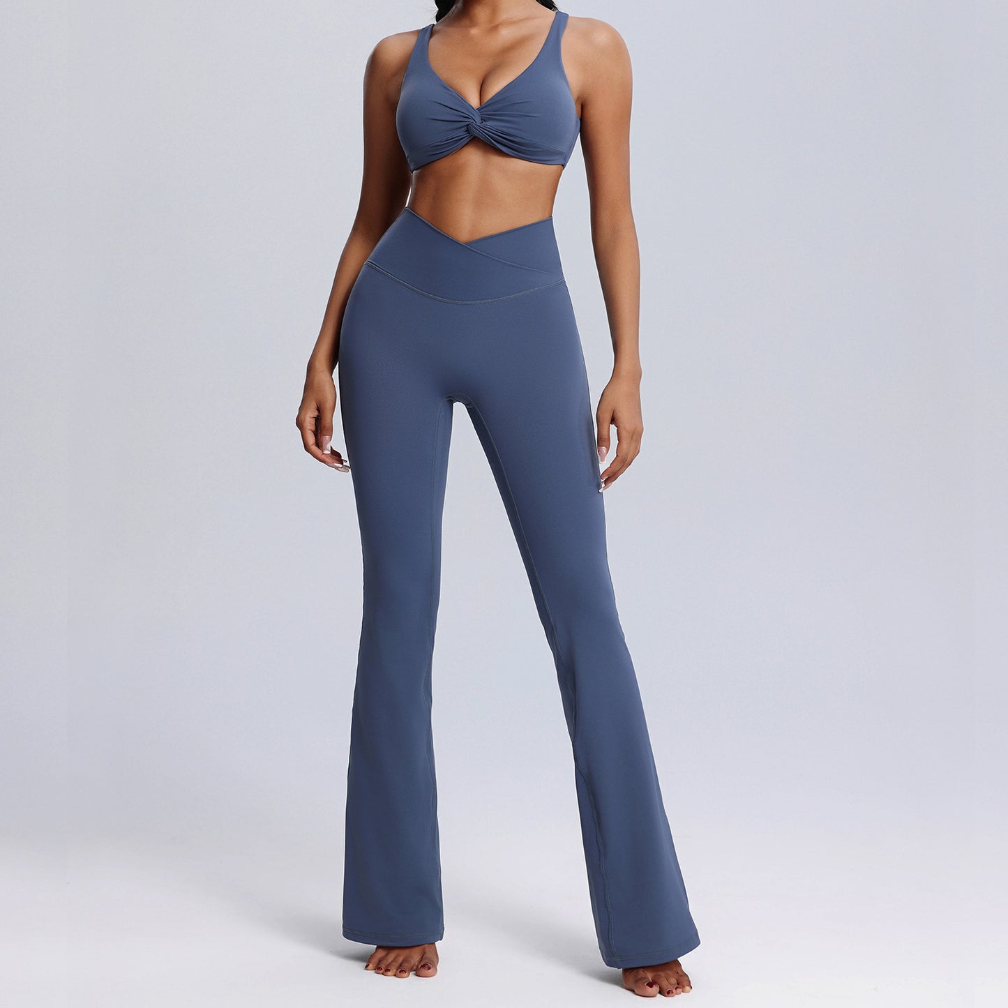 Christina – Tight Sportswear Two-Piece Suit