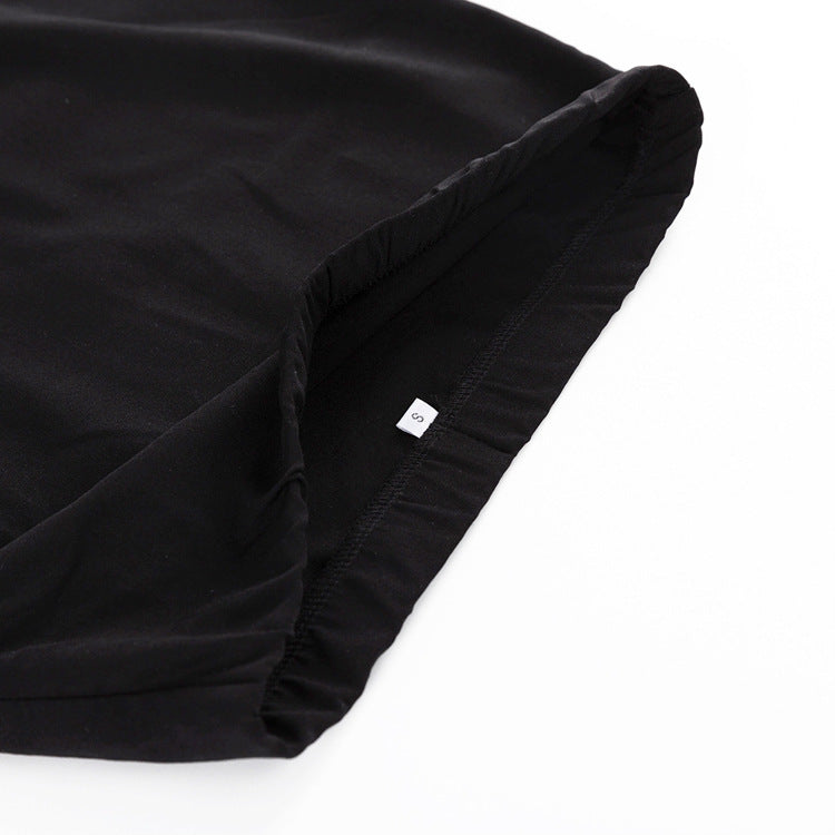 Lucy – Elegant A-Line Skirt in Black