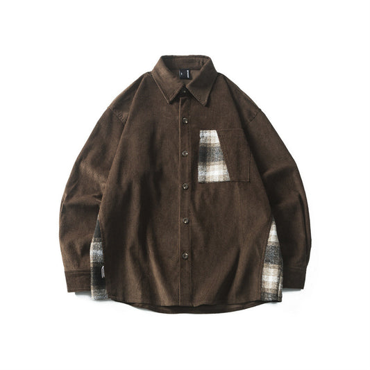 Robbie – Vintage Corduroy Shirt for Men