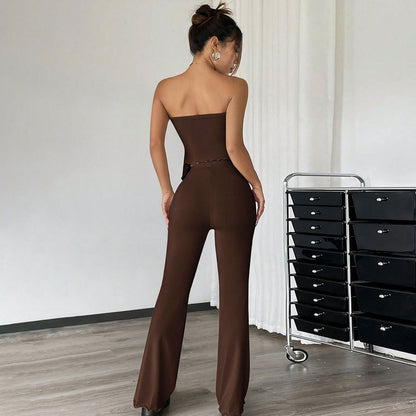 Ann – Stylish Tube Top and Trousers Set