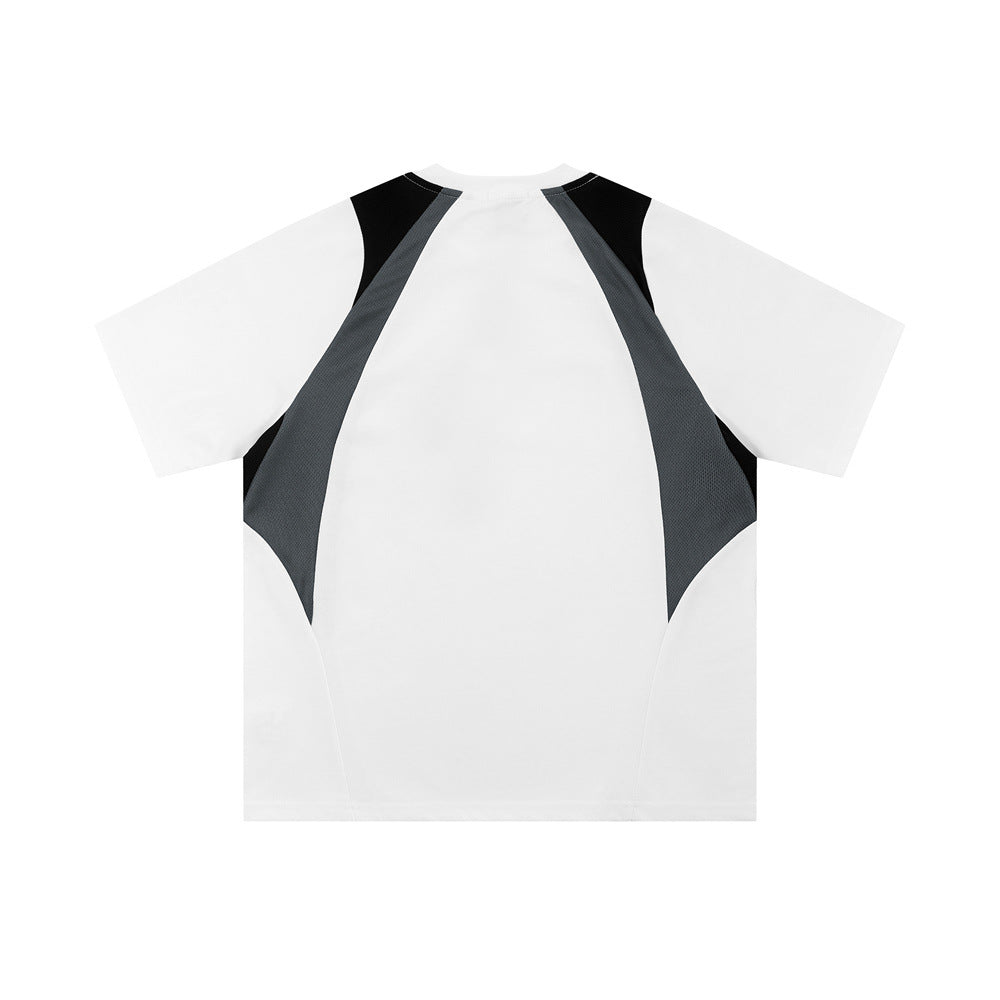 Kenny – Loose Casual T-shirt with Letter Stitching