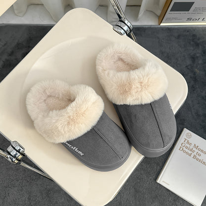 Amanda – Warm Plush Cotton Slippers for Women
