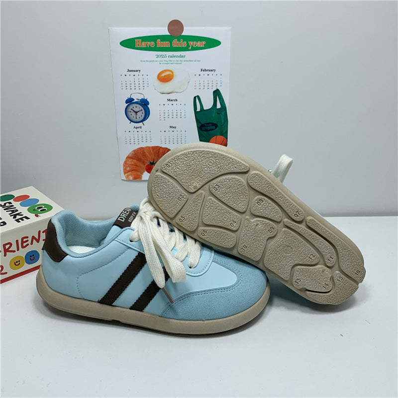 Louise – Low-top Square Toe Canvas Shoes