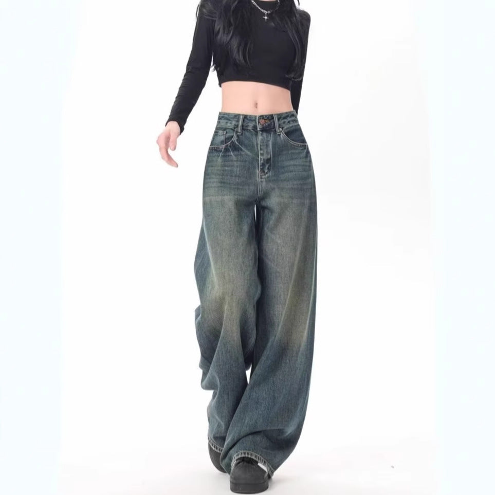 Hayley – High Waist Versatile Wide Leg Jeans
