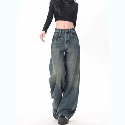 Hayley – High Waist Versatile Wide Leg Jeans