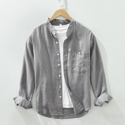 Billy – Casual Loose Linen Shirt