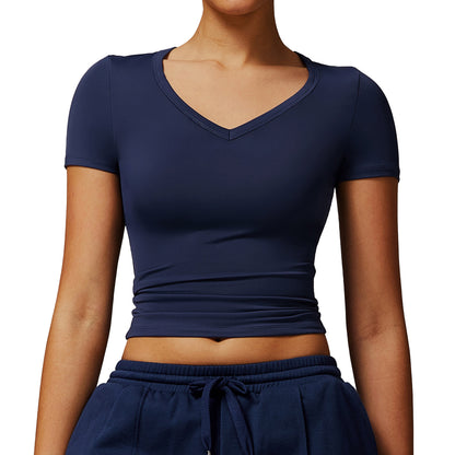 Julia – Short Sleeve Yoga Jacket for Active Workouts