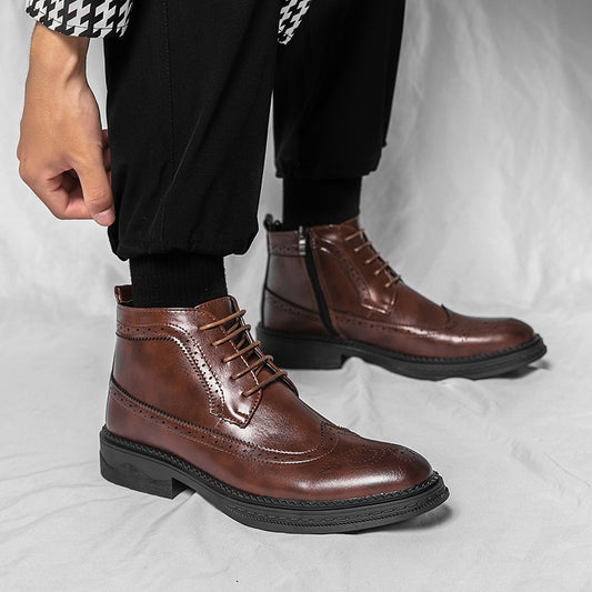 Terrence – Men's Vegan Leather Chelsea Boots