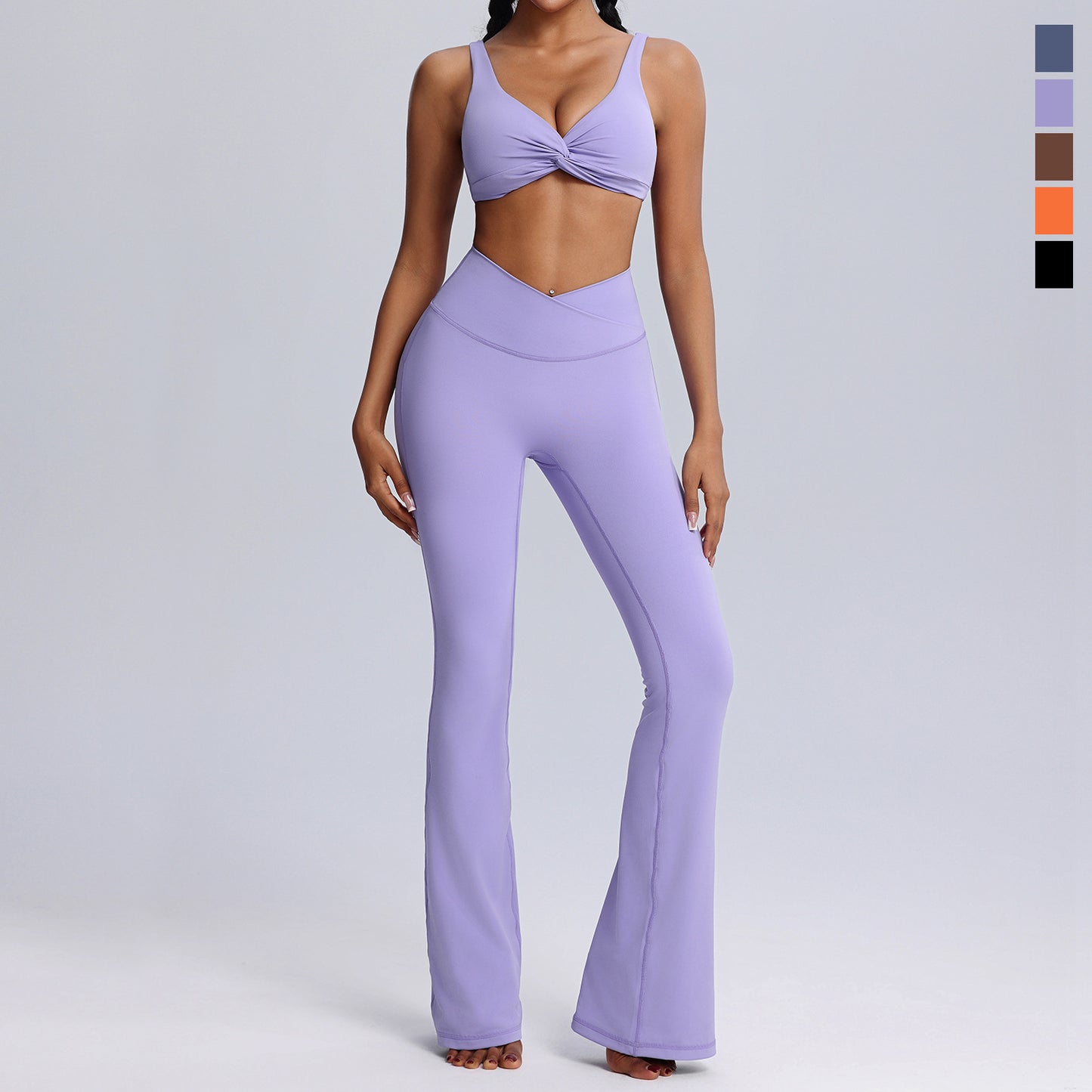 Christina – Tight Sportswear Two-Piece Suit