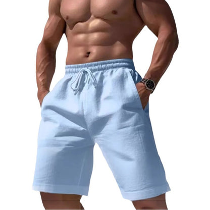 Kevin – Casual Linen Cotton Shorts