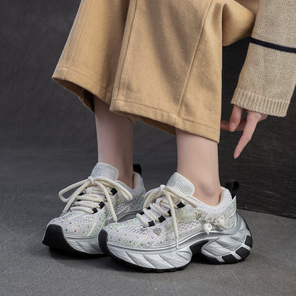 Pamela – Height Increasing Air Cushion Mesh Sneakers