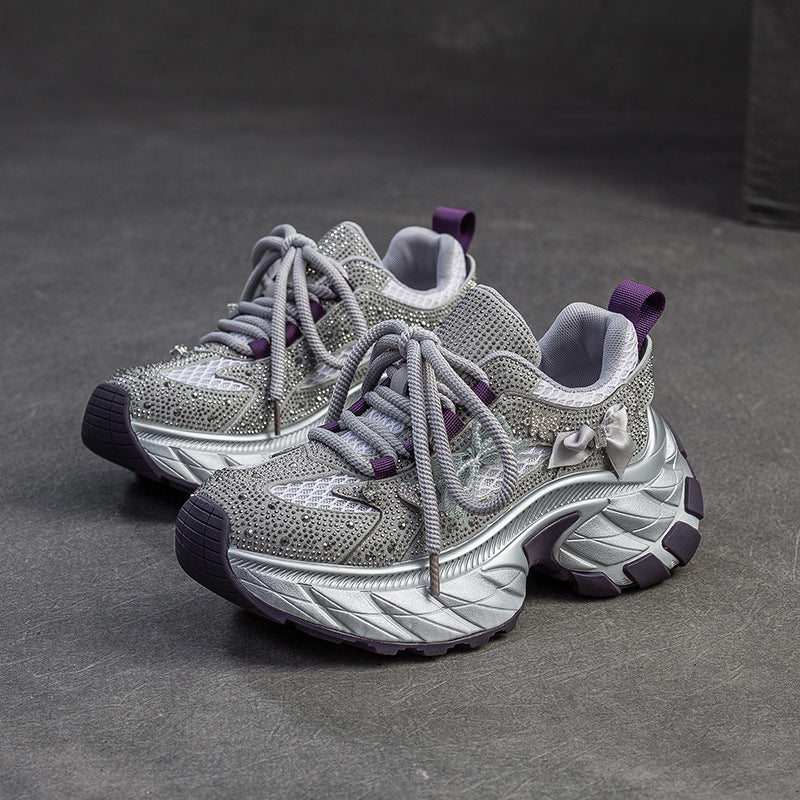 Pamela – Height Increasing Air Cushion Mesh Sneakers