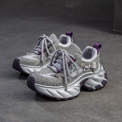 Pamela – Height Increasing Air Cushion Mesh Sneakers