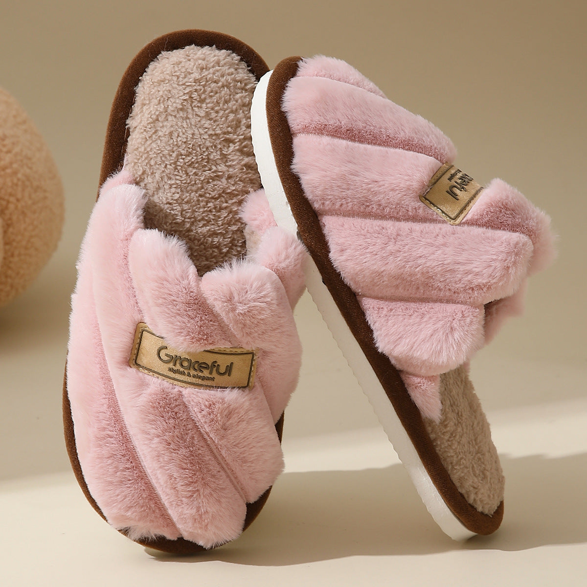 Christine – Women's Cozy Platform Slippers