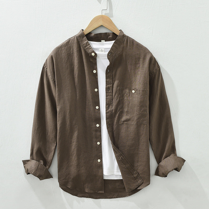 Billy – Casual Loose Linen Shirt