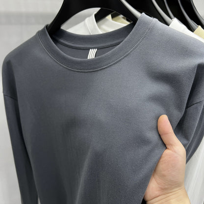 Rhys – Long-staple Cotton Off-shoulder Shirt