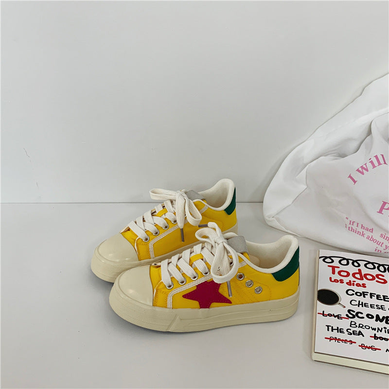 Mandy – Casual Low-Top Canvas Shoes for Spring