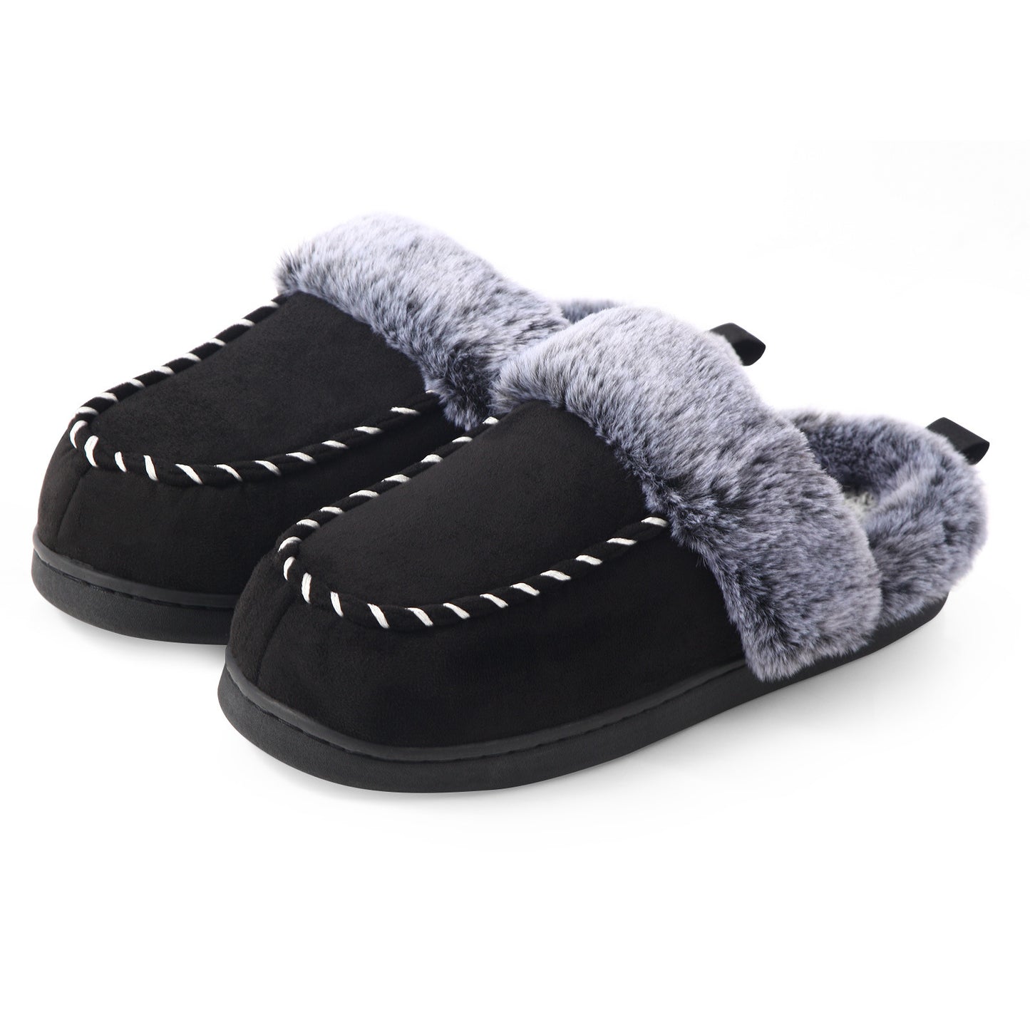 Danny – Cozy Vegan Suede Home Slippers