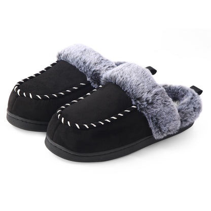 Danny – Cozy Vegan Suede Home Slippers