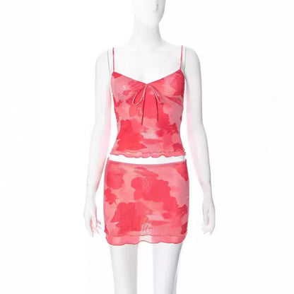 Joy – Slim-Fit Floral Two-Piece Suit