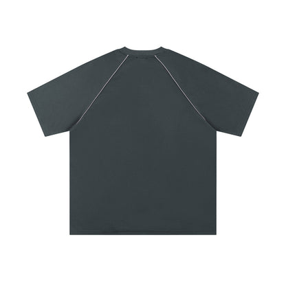 Kenny – Men's Loose Summer T-shirt with Metal Label