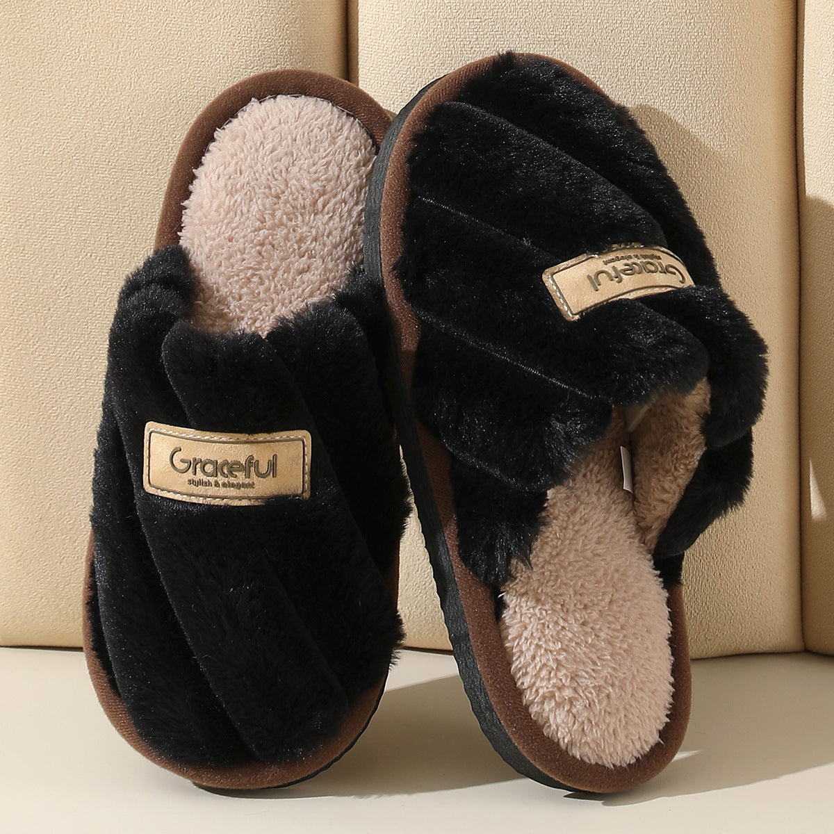 Christine – Women's Cozy Platform Slippers