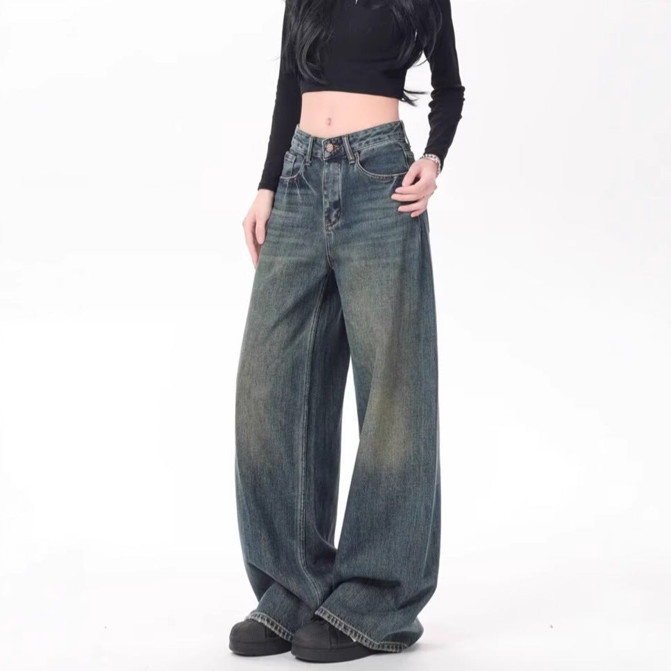 Hayley – High Waist Versatile Wide Leg Jeans