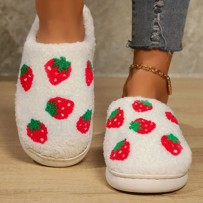 Lucy – Fruit Pattern Casual Slippers