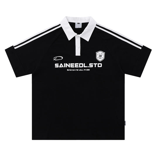 Trevor – American Retro Polo Shirt