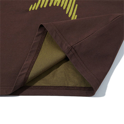 Jason – Star Pattern Loose Pullover