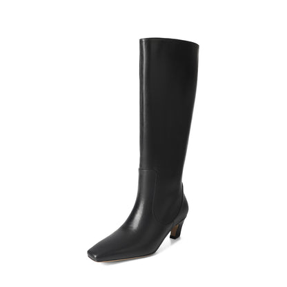 Kate – Tall Vegan Leather Boots