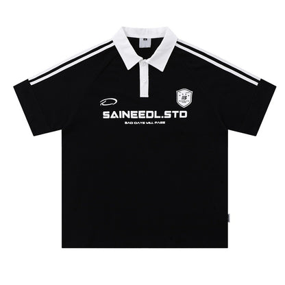 Trevor – American Retro Polo Shirt