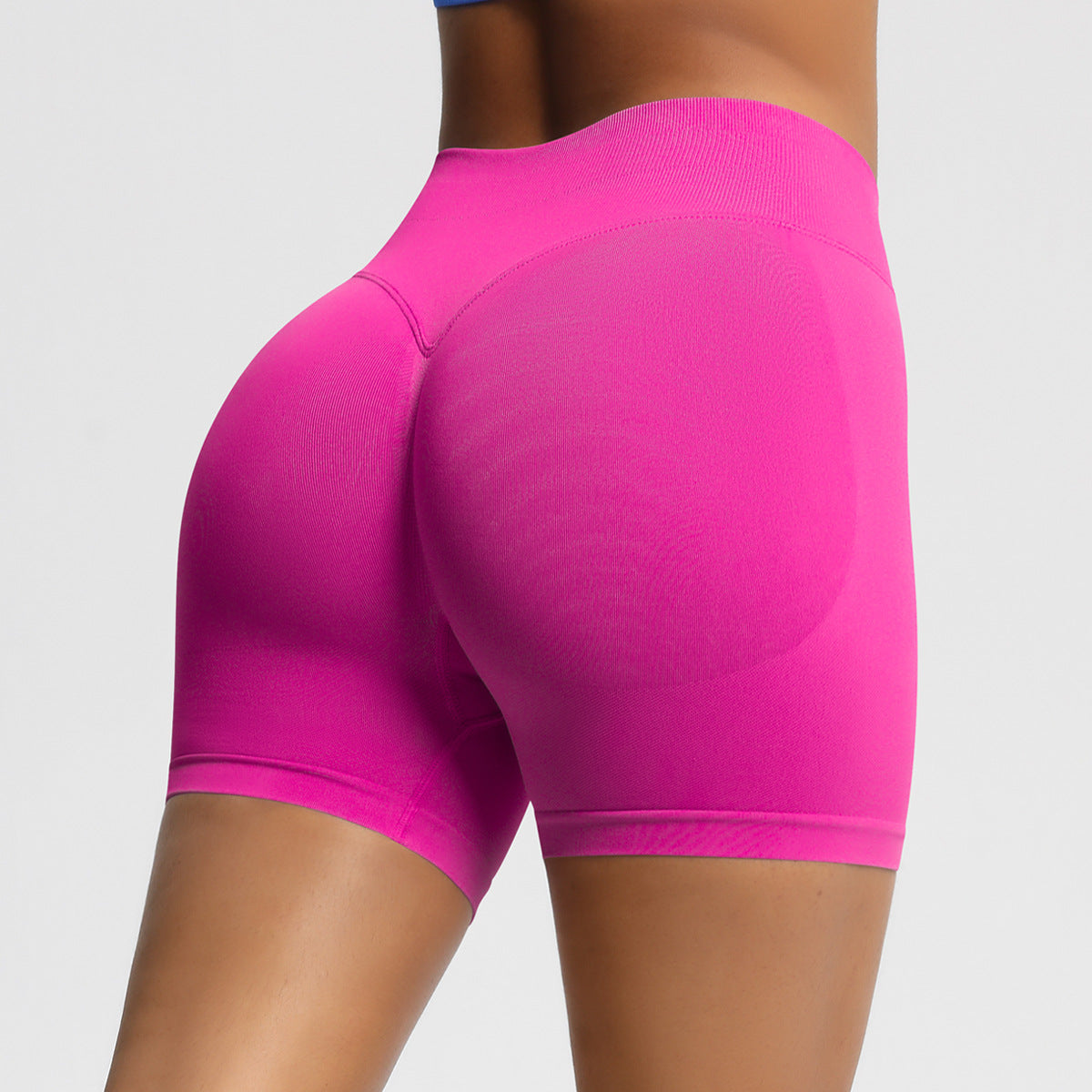 Jennifer – Seamless High Waist Fitness Shorts