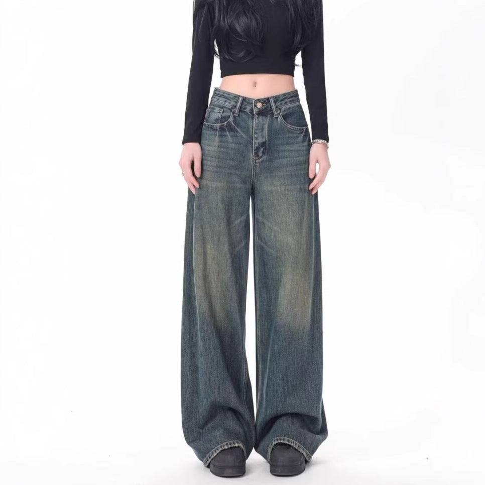 Hayley – High Waist Versatile Wide Leg Jeans