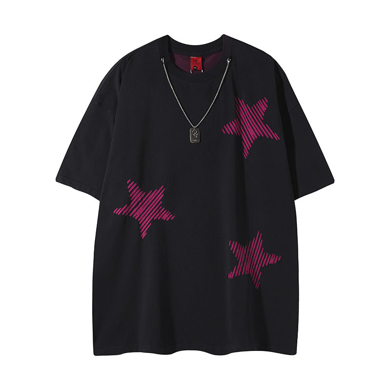Jason – Star Pattern Loose Pullover