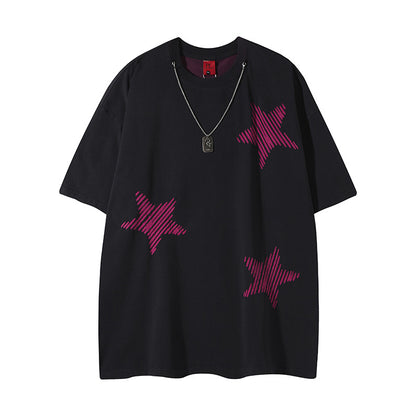 Jason – Star Pattern Loose Pullover