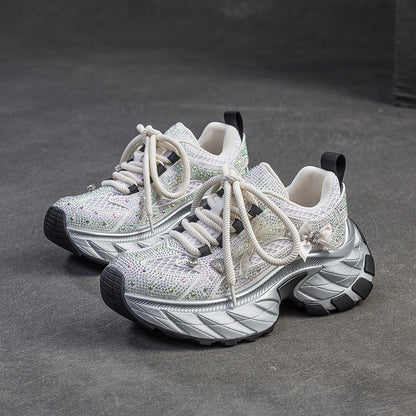 Pamela – Height Increasing Air Cushion Mesh Sneakers