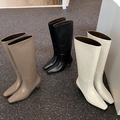 Kate – Tall Vegan Leather Boots