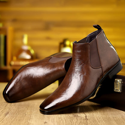 Adam – Vegan Leather High-top Shoes