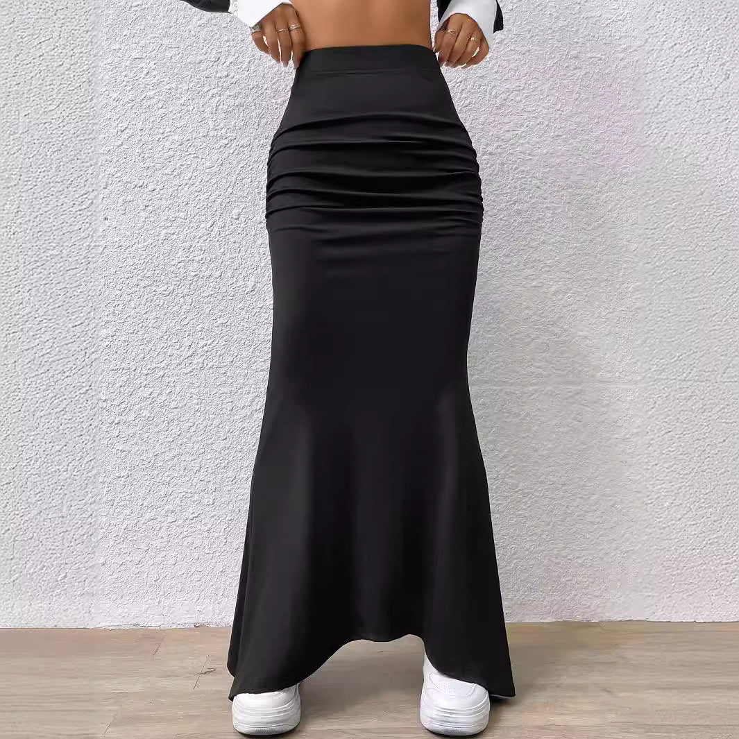 Kim – Knitted Fishtail Skirt